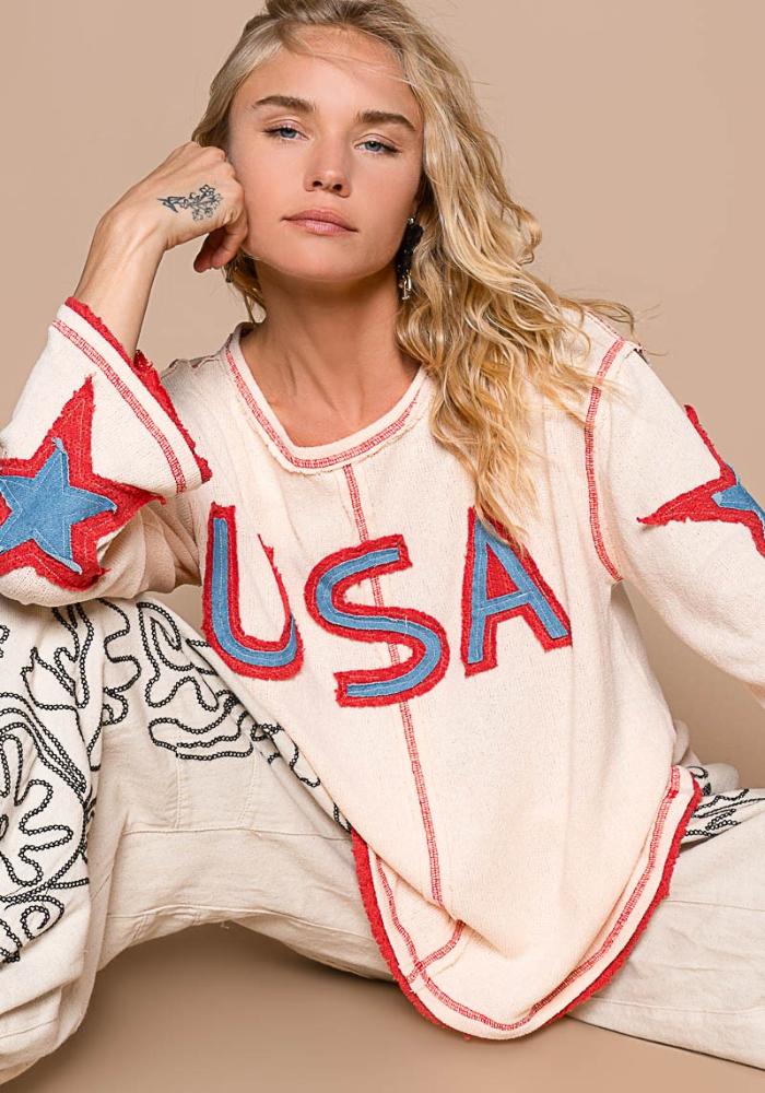 USA Girlie Long Sleeve