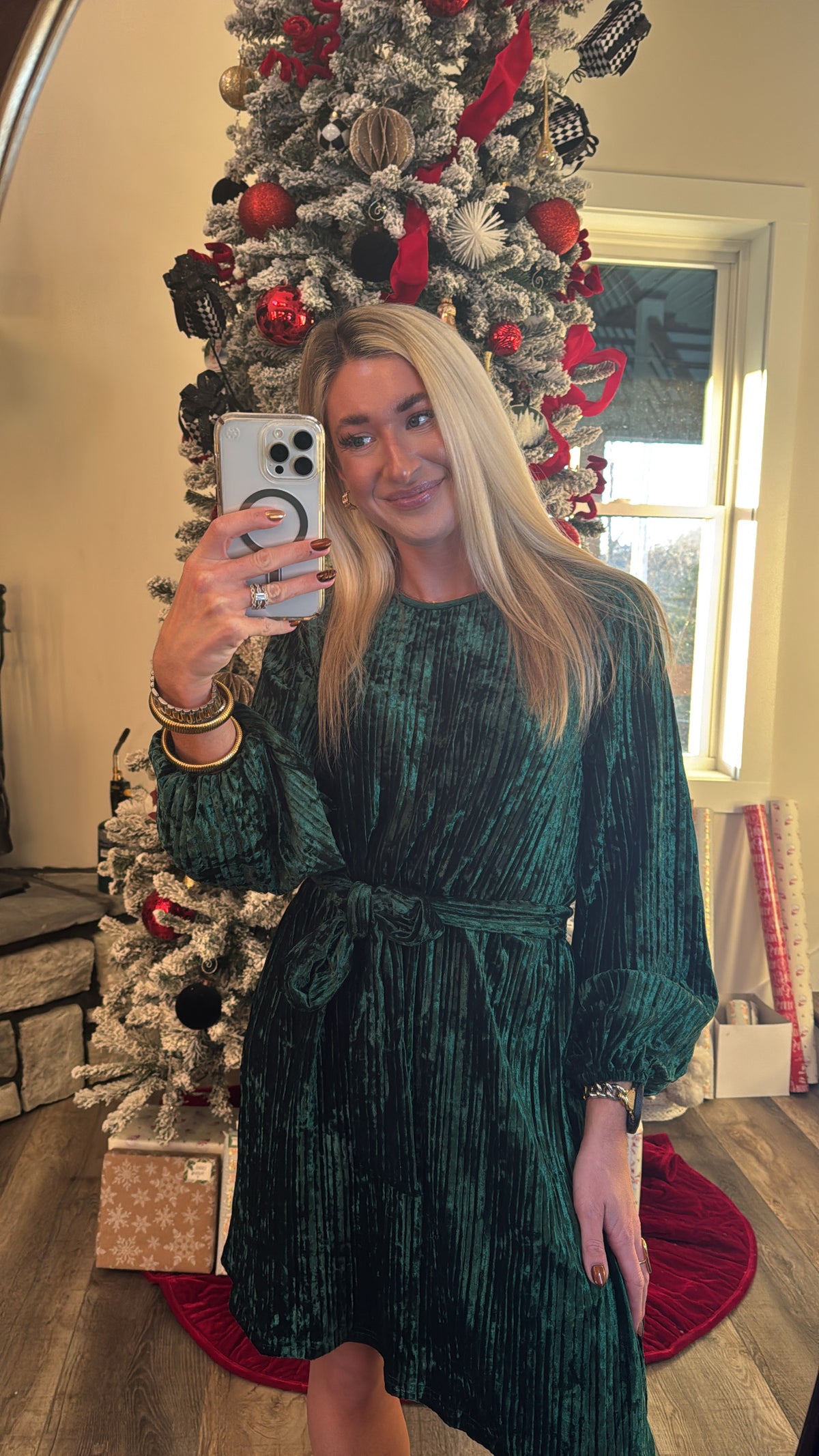 Mistletoe Muse Mini Dress