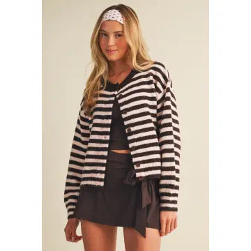 Ellie Stripe Cardigan