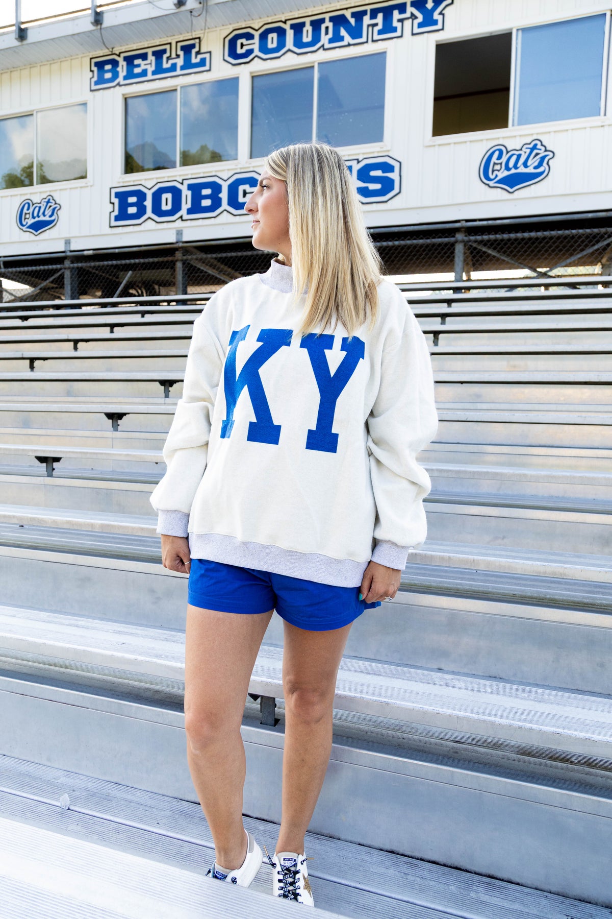 GO Team Reversible Mockneck Crew