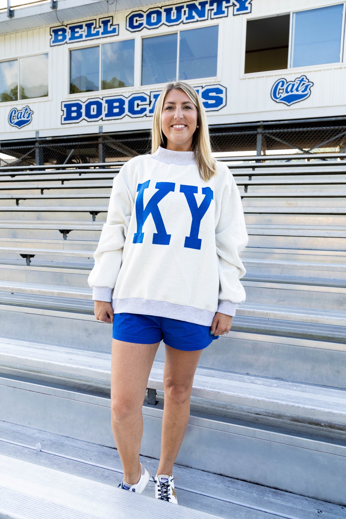 GO Team Reversible Mockneck Crew