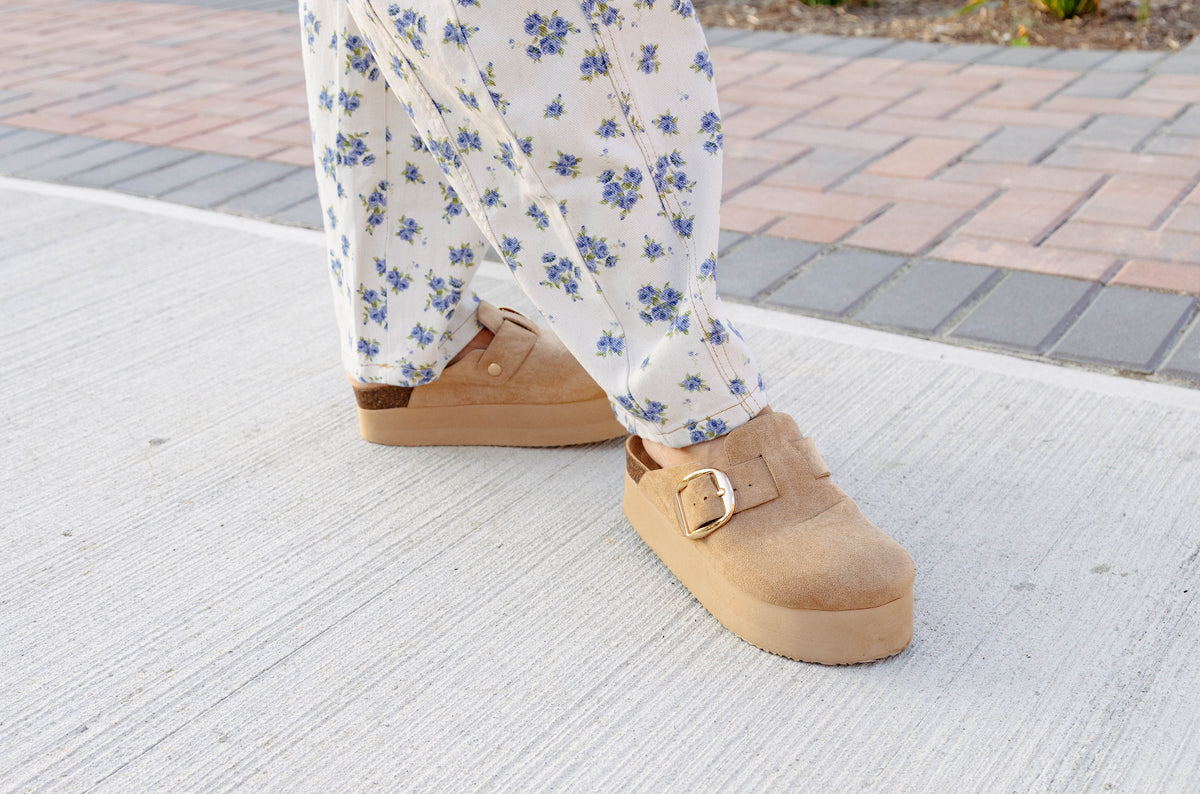 Jasmine Slip on Platform Shoes