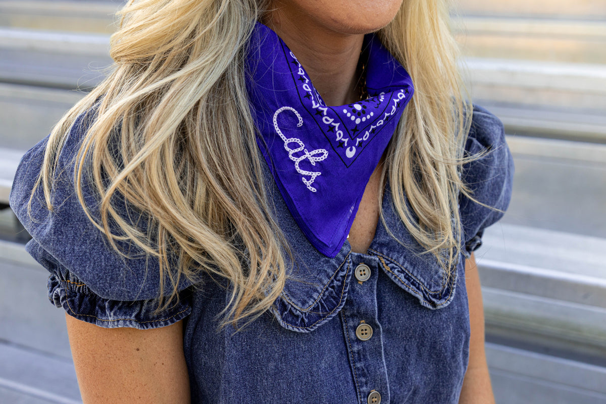 BIG BLUE Bandana