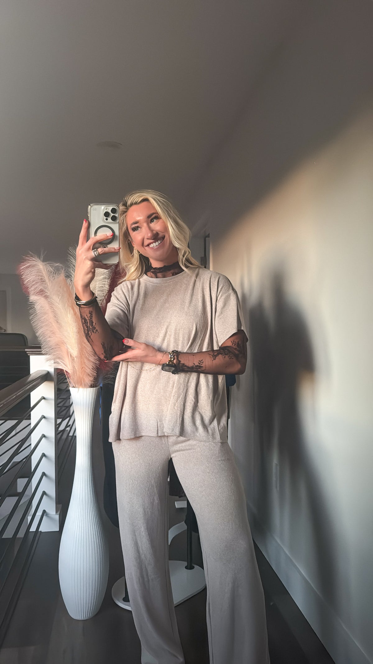 After Dark Mesh Long Sleeve