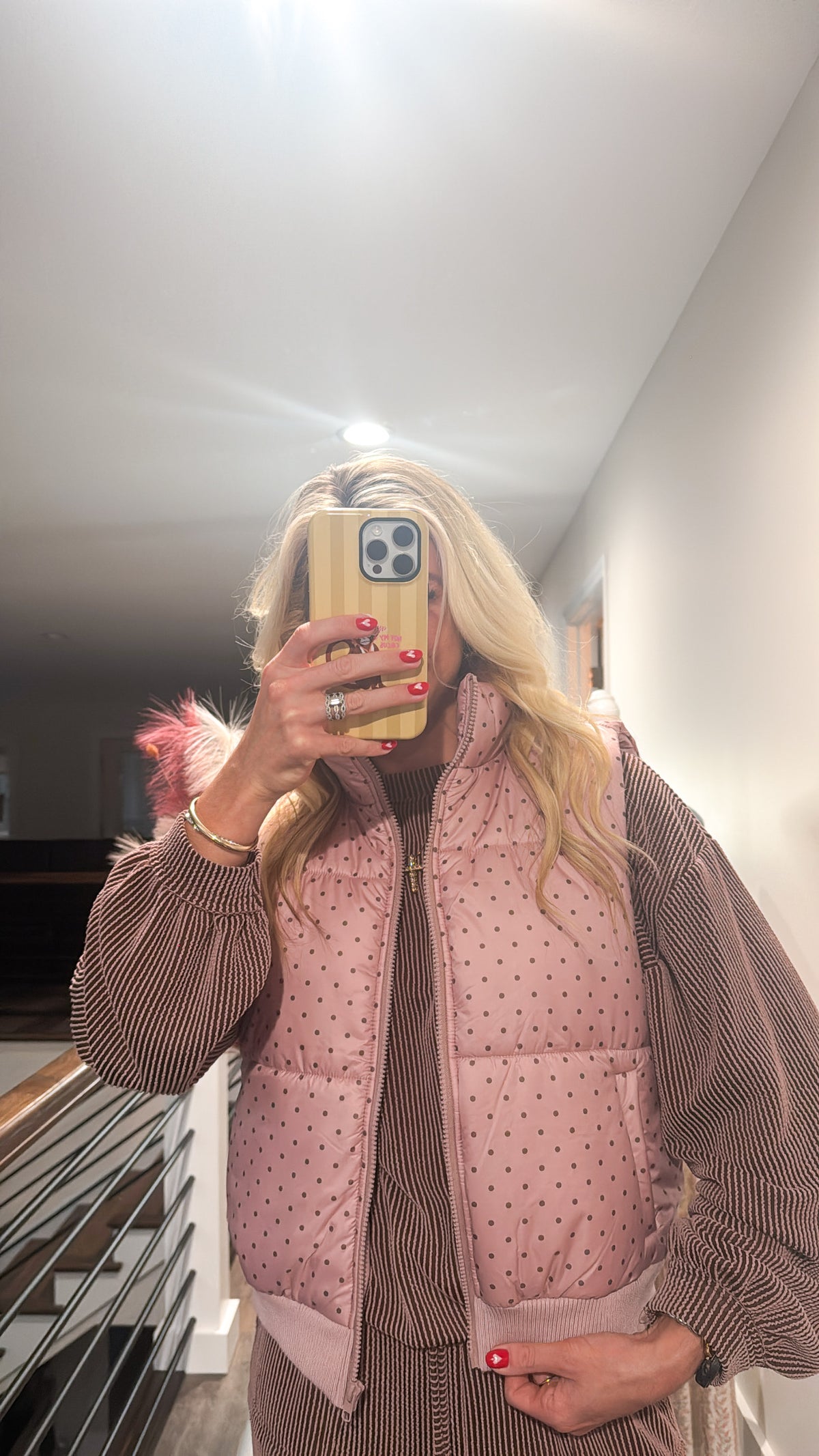 Rosewood Puffer Vest