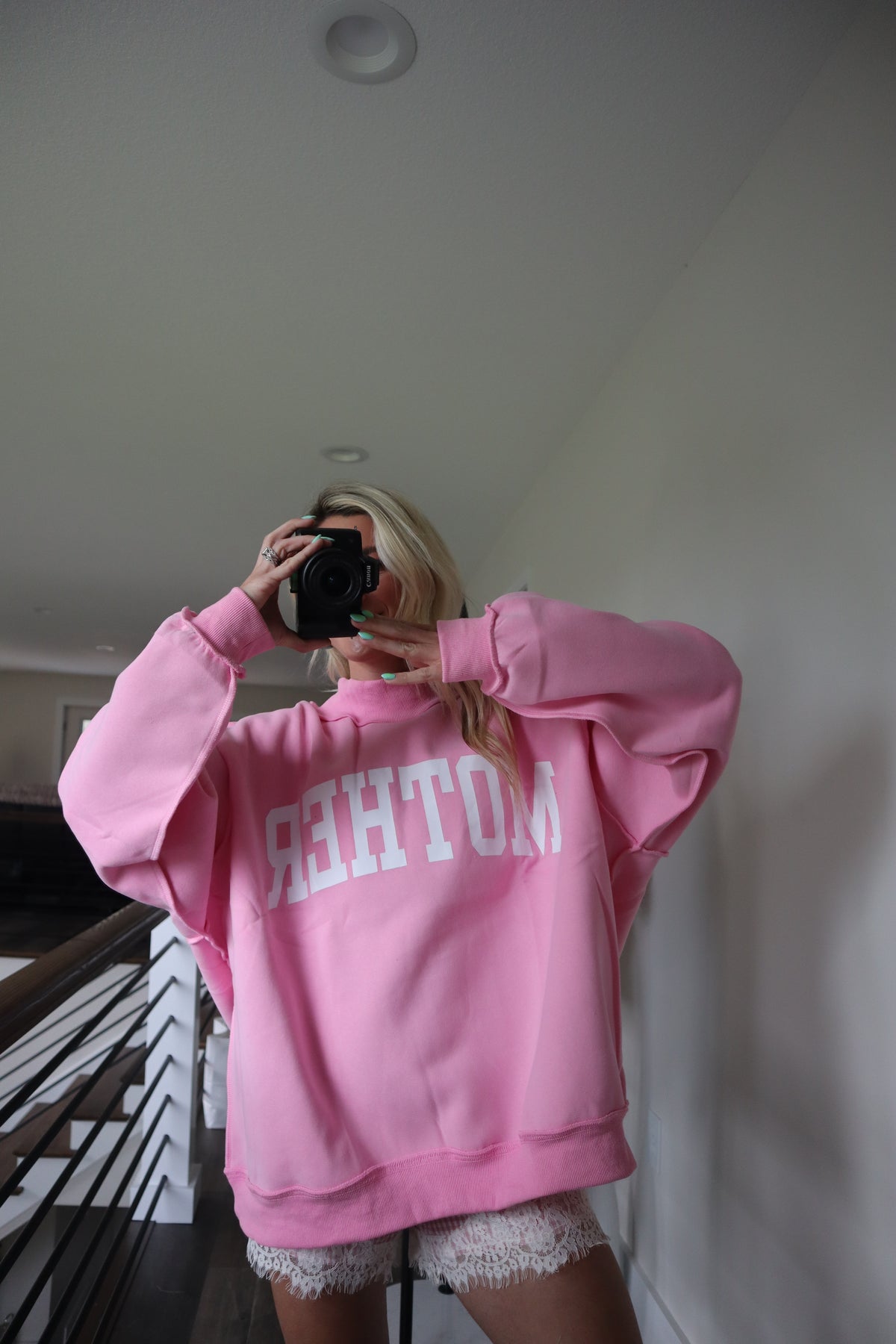 Mother Reversible Mockneck