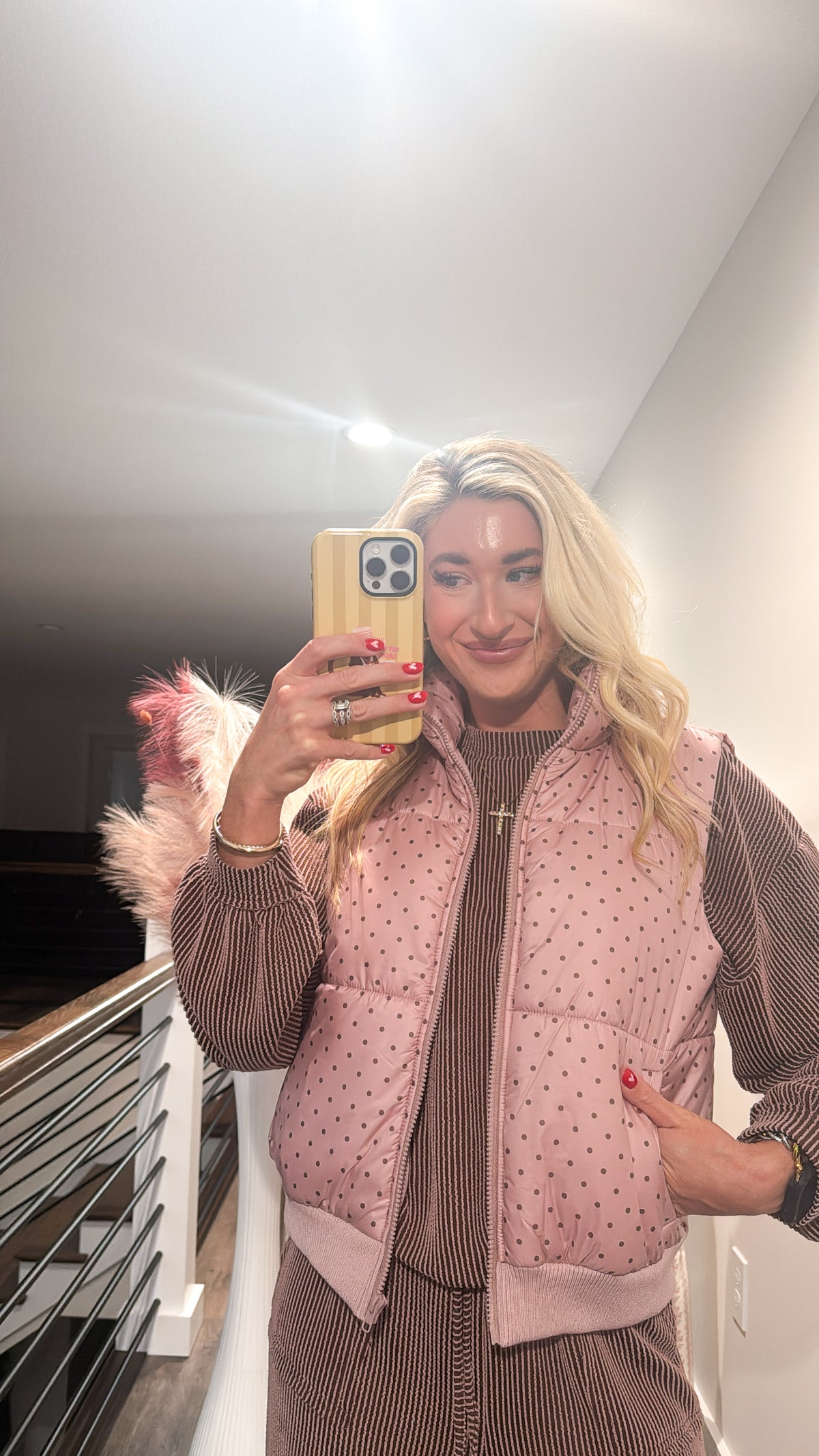 Rosewood Puffer Vest