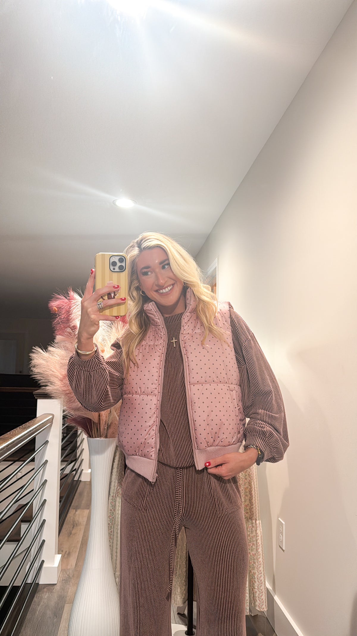 Rosewood Puffer Vest