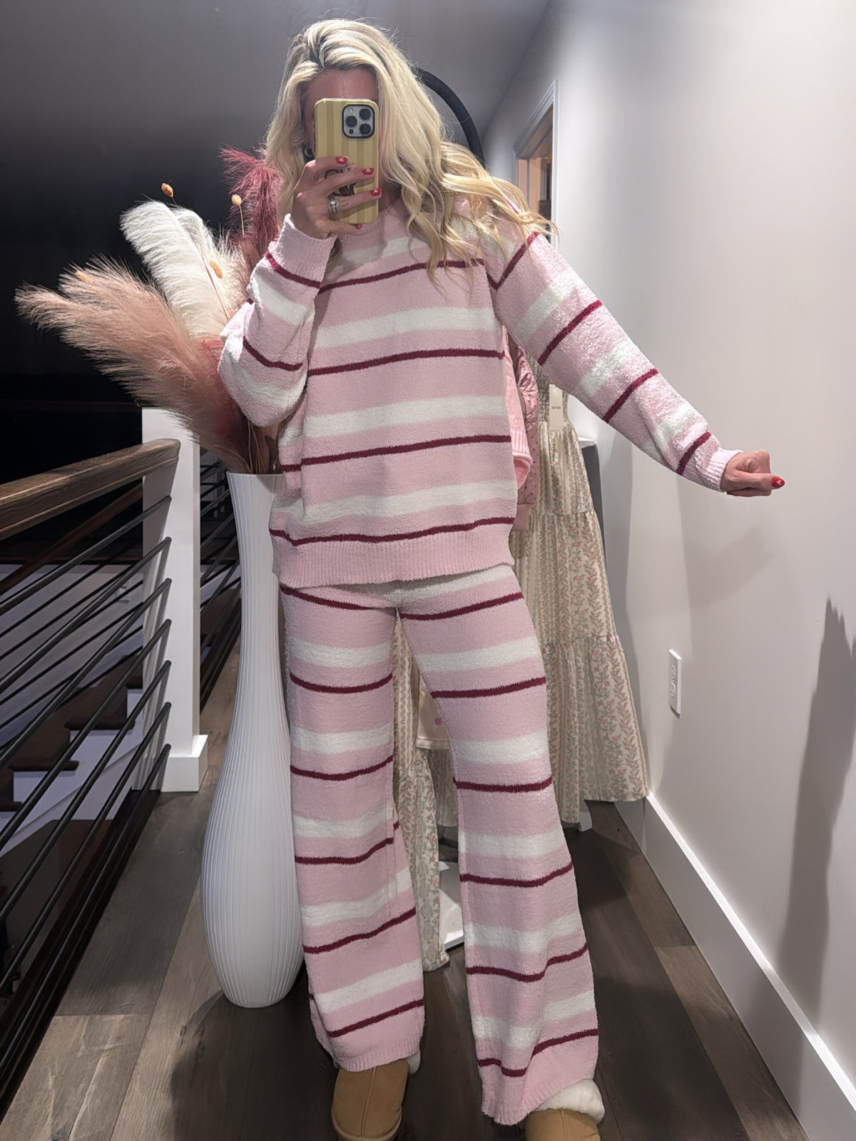 Be Mine Cozy Stripe Set