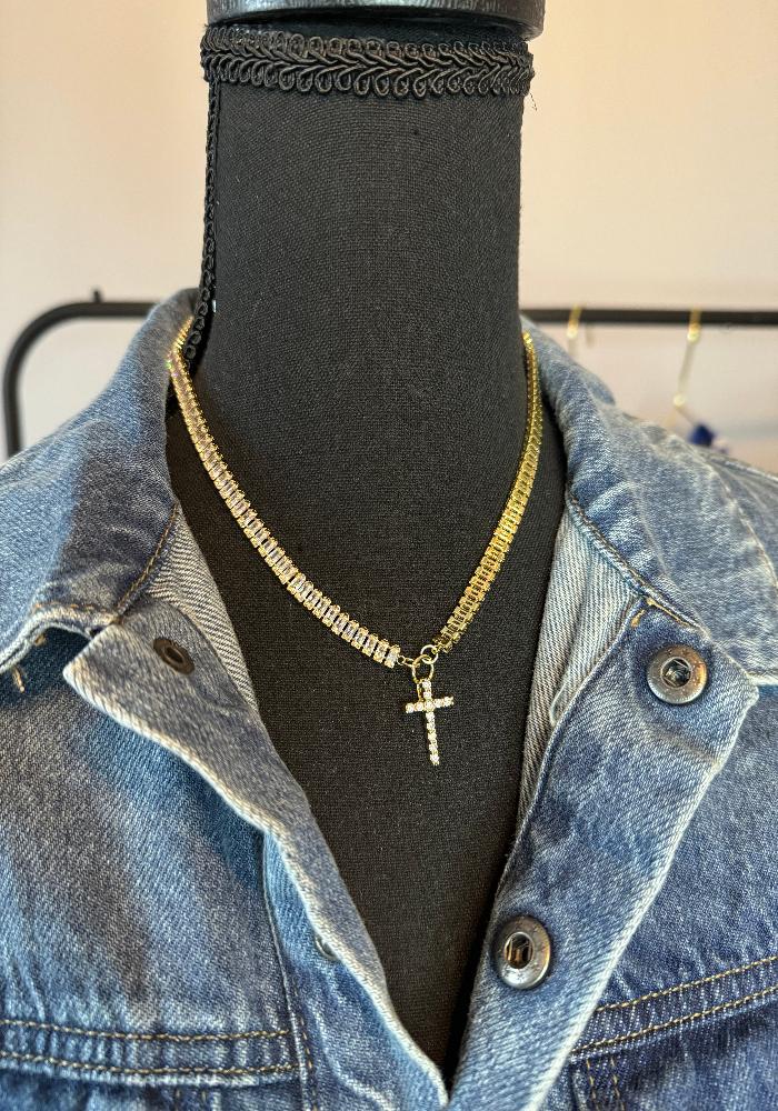 Queens Cross Necklace