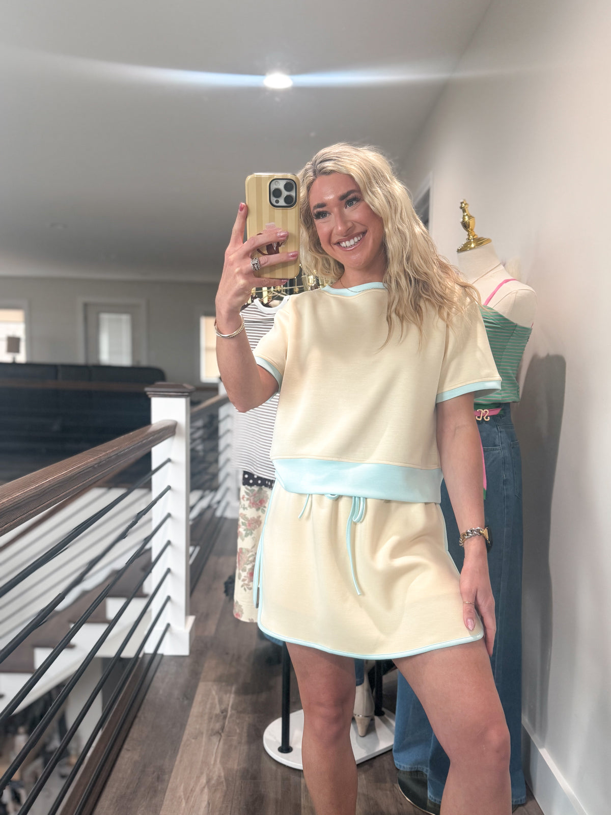 Sherbet Swirl Skirt Set