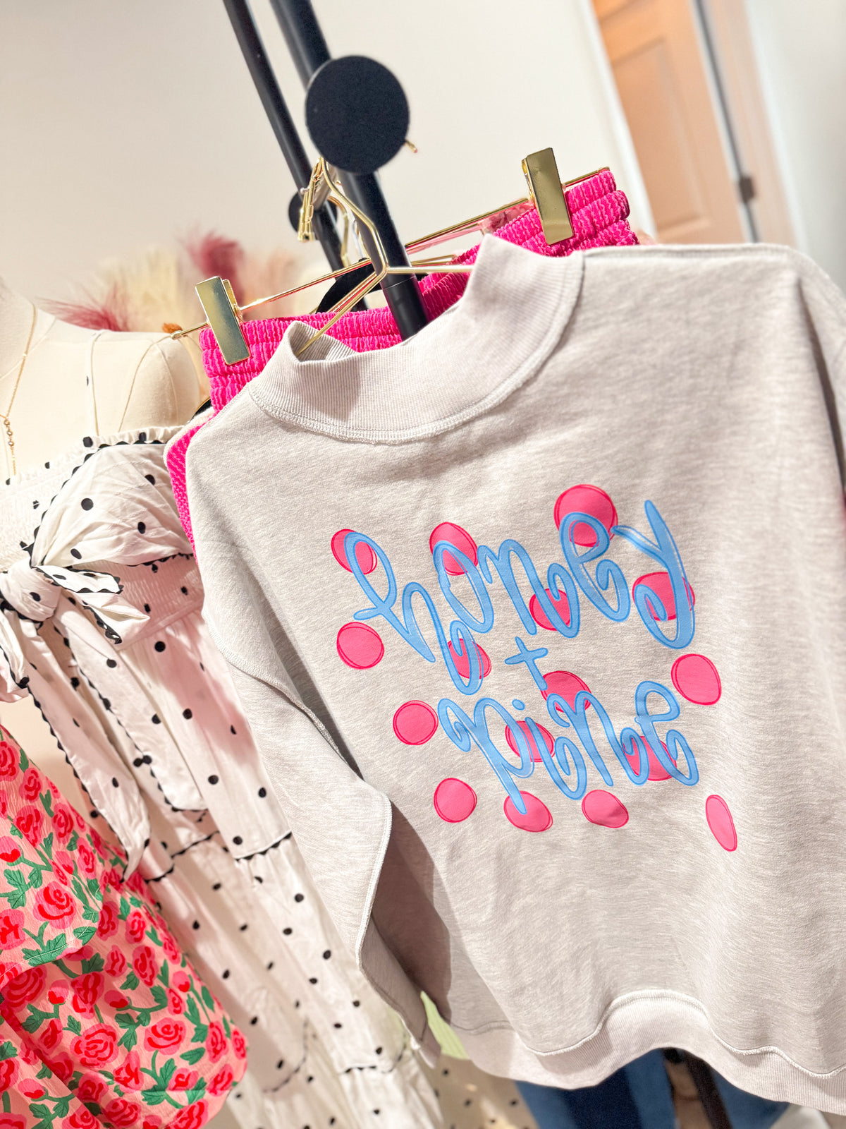 Honey + Pine Mockneck