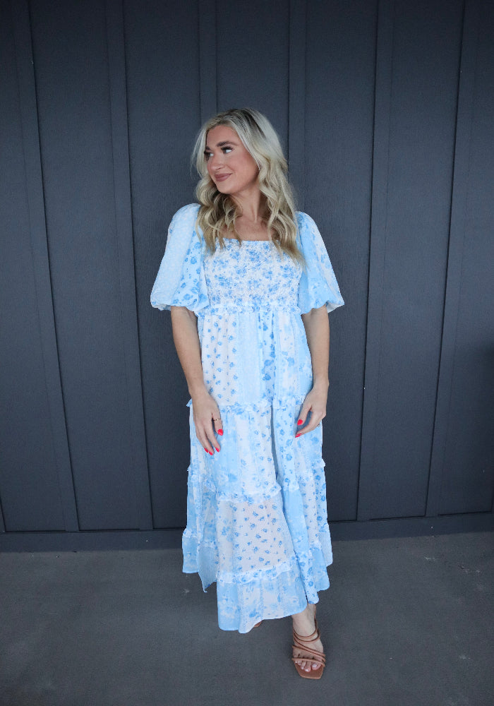 AMELIA Floral Maxi Dress