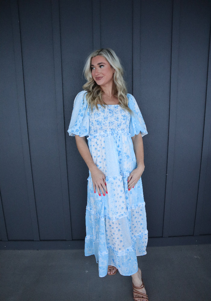 AMELIA Floral Maxi Dress