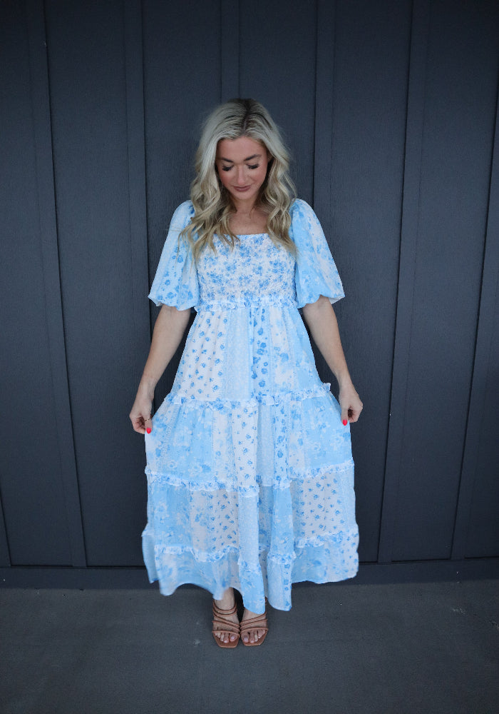 AMELIA Floral Maxi Dress