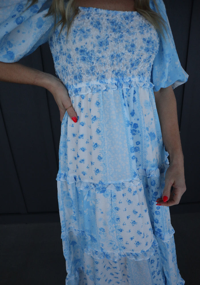 AMELIA Floral Maxi Dress