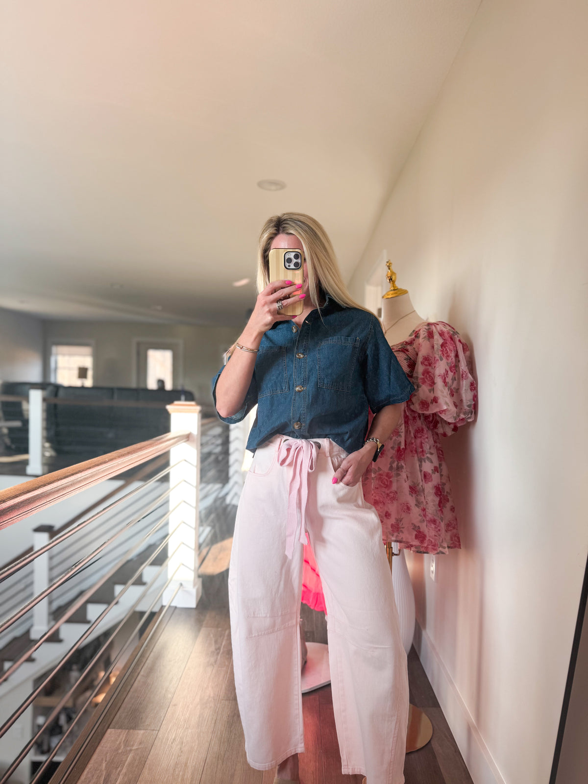 Baby Girl Barrel Jeans