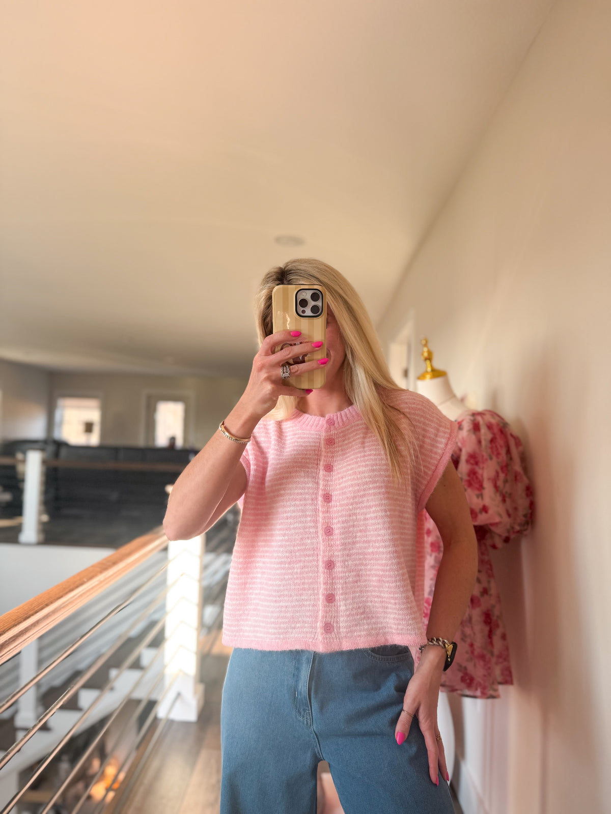 Blush + Sky Cardigan