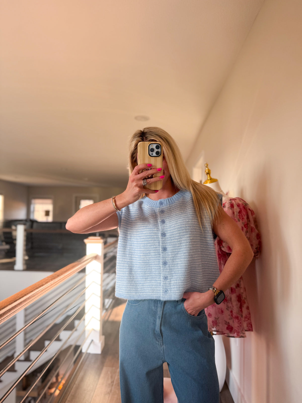 Blush + Sky Cardigan