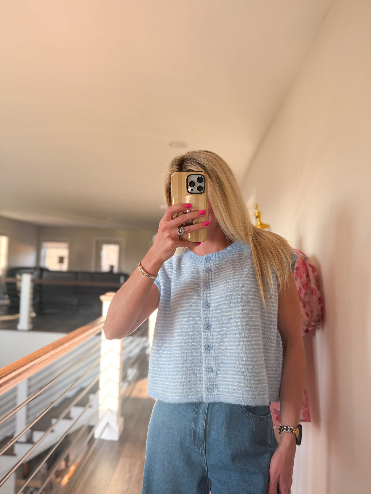 Blush + Sky Cardigan