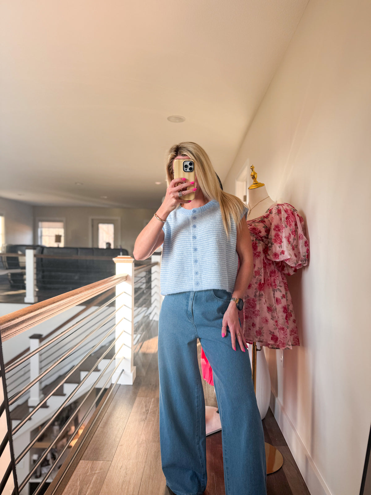 Blush + Sky Cardigan