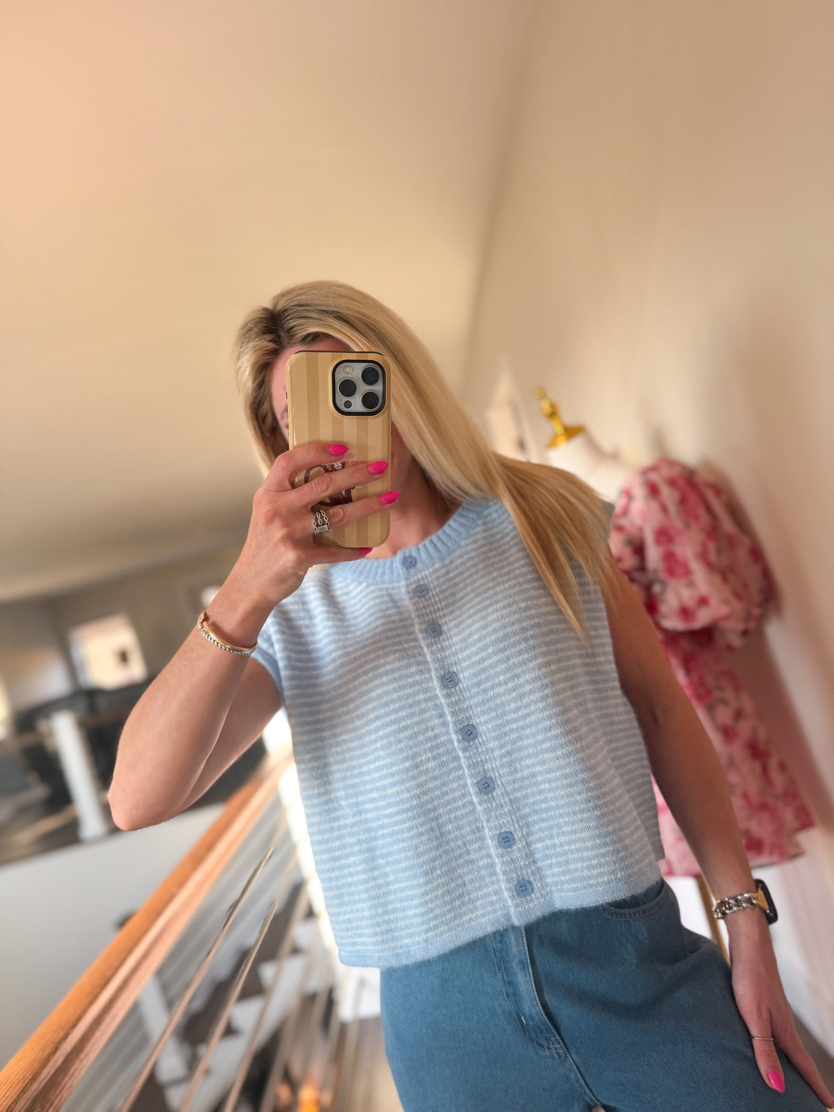 Blush + Sky Cardigan