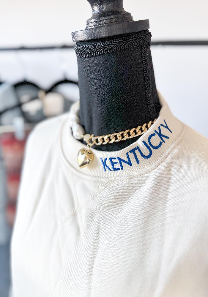 KENTUCKY Embroidered Crew