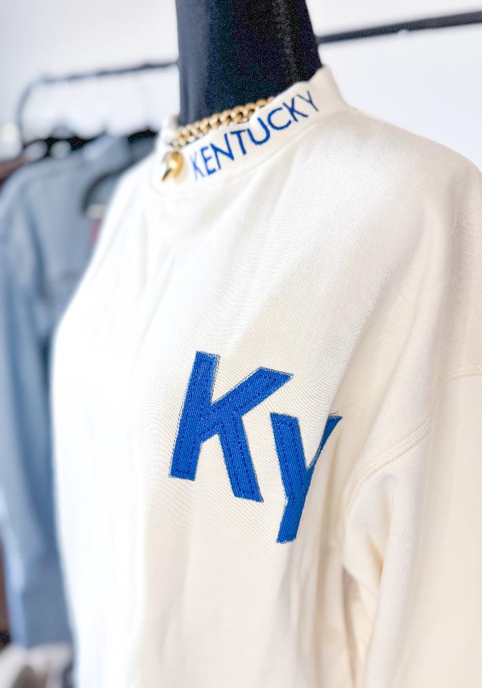 KENTUCKY Embroidered Crew