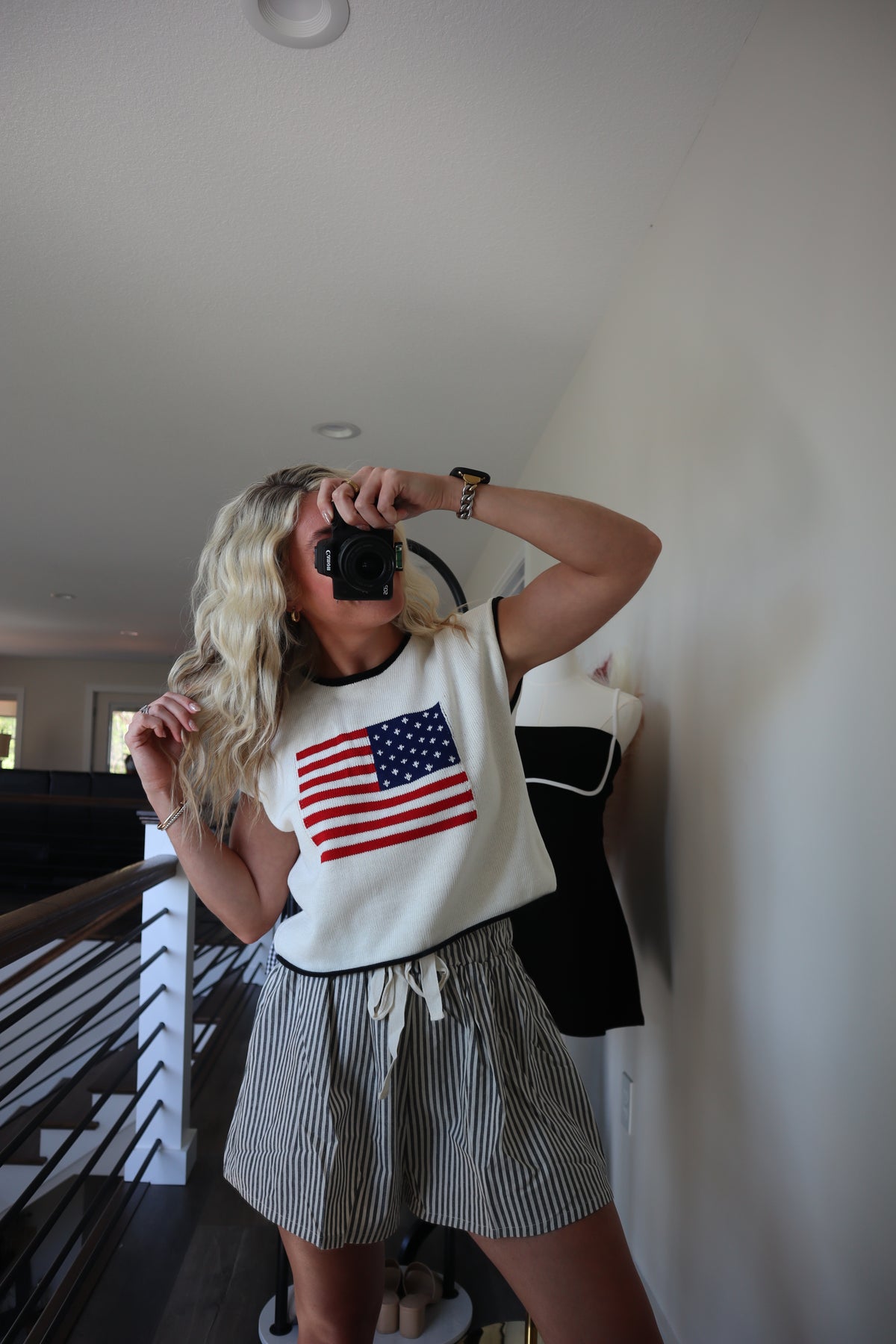 Moody Stripe Shorts