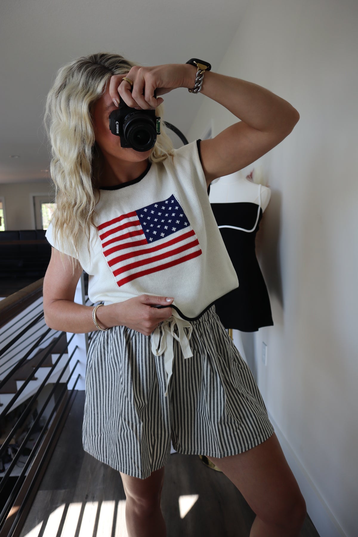 Moody Stripe Shorts