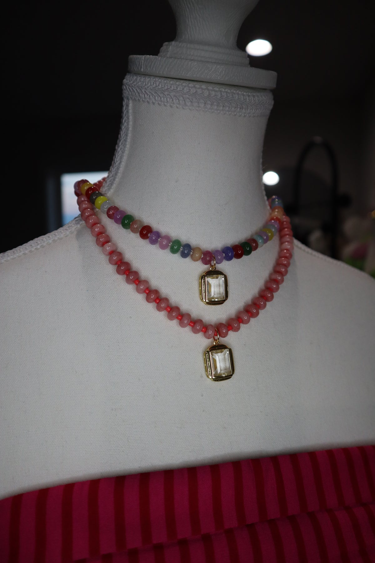 Candy Beaded Necklace