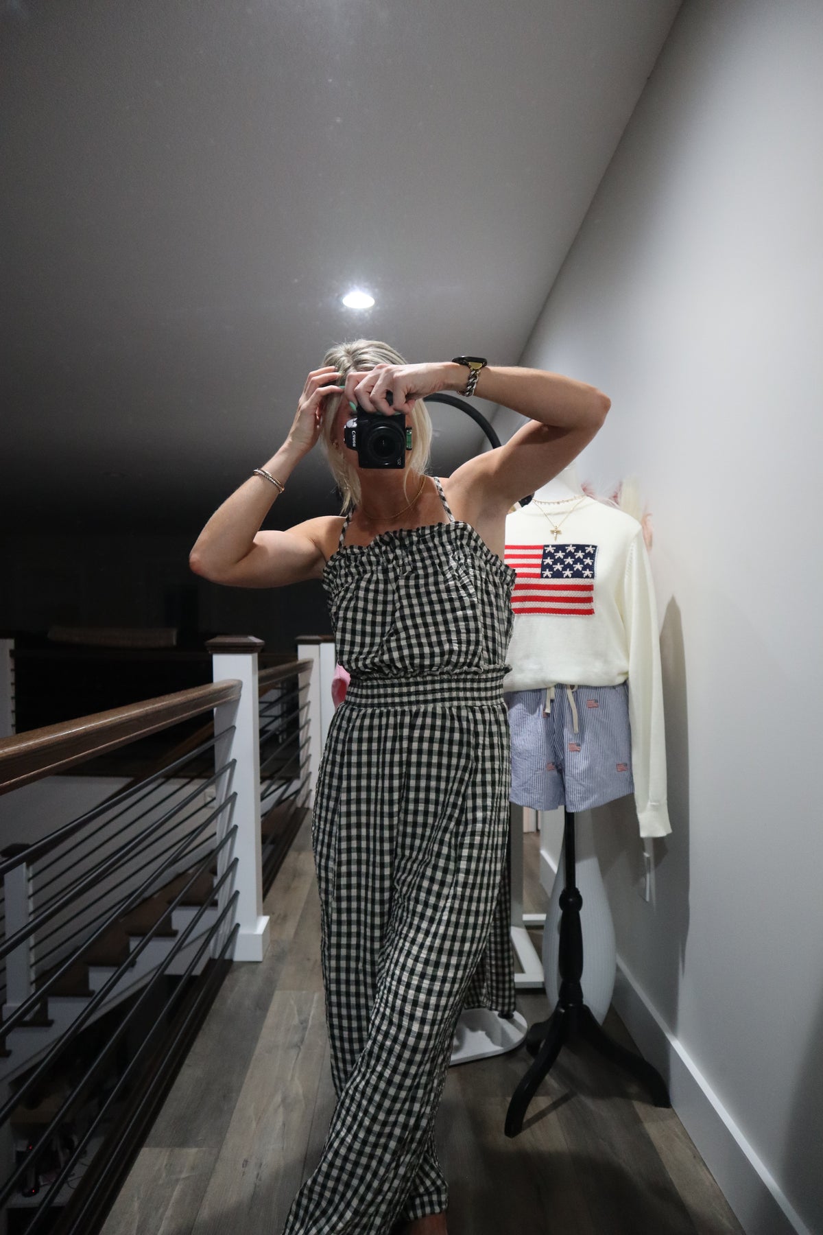 Carefree Gingham Jumpsuit