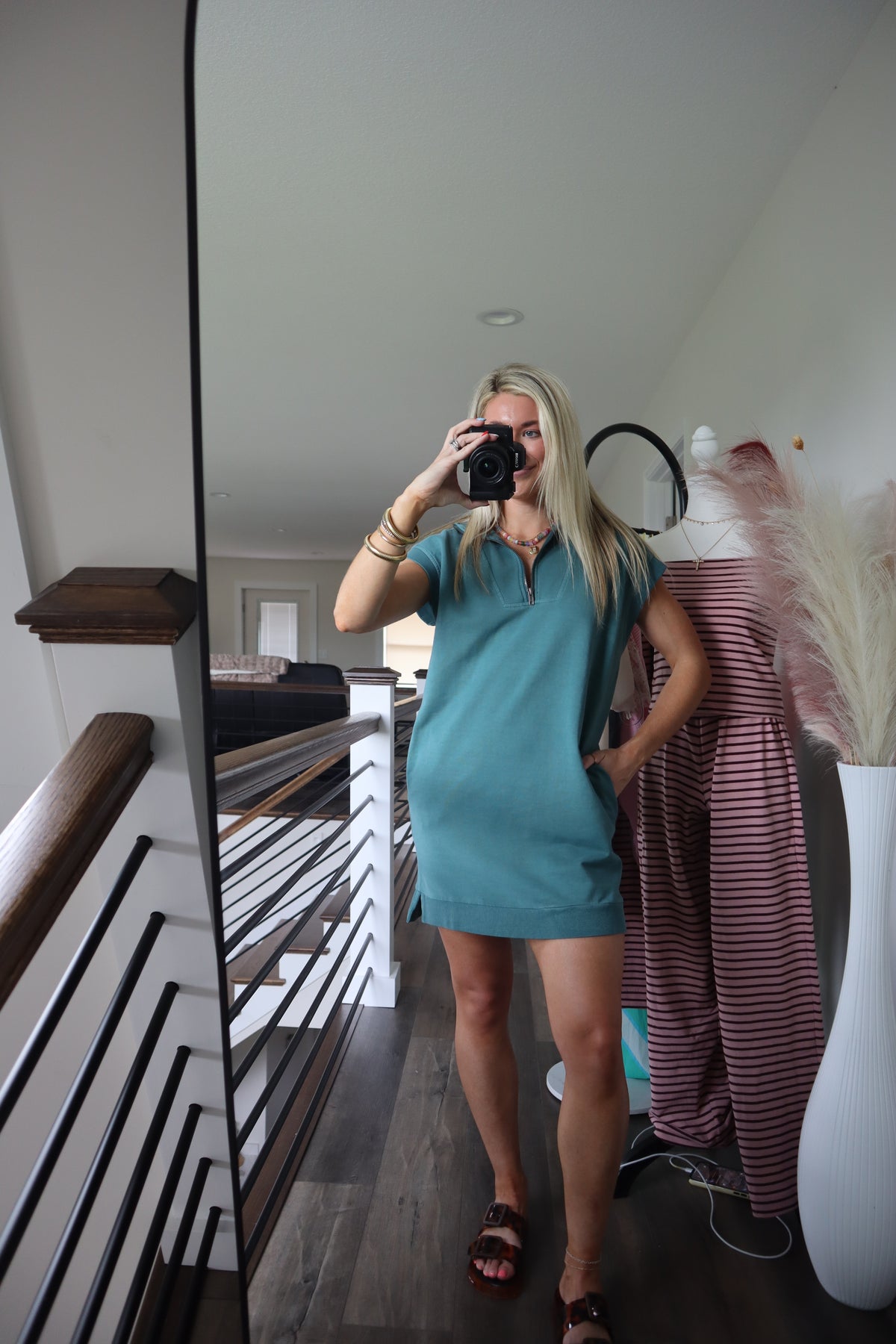 Ocean Blue Casual Dress