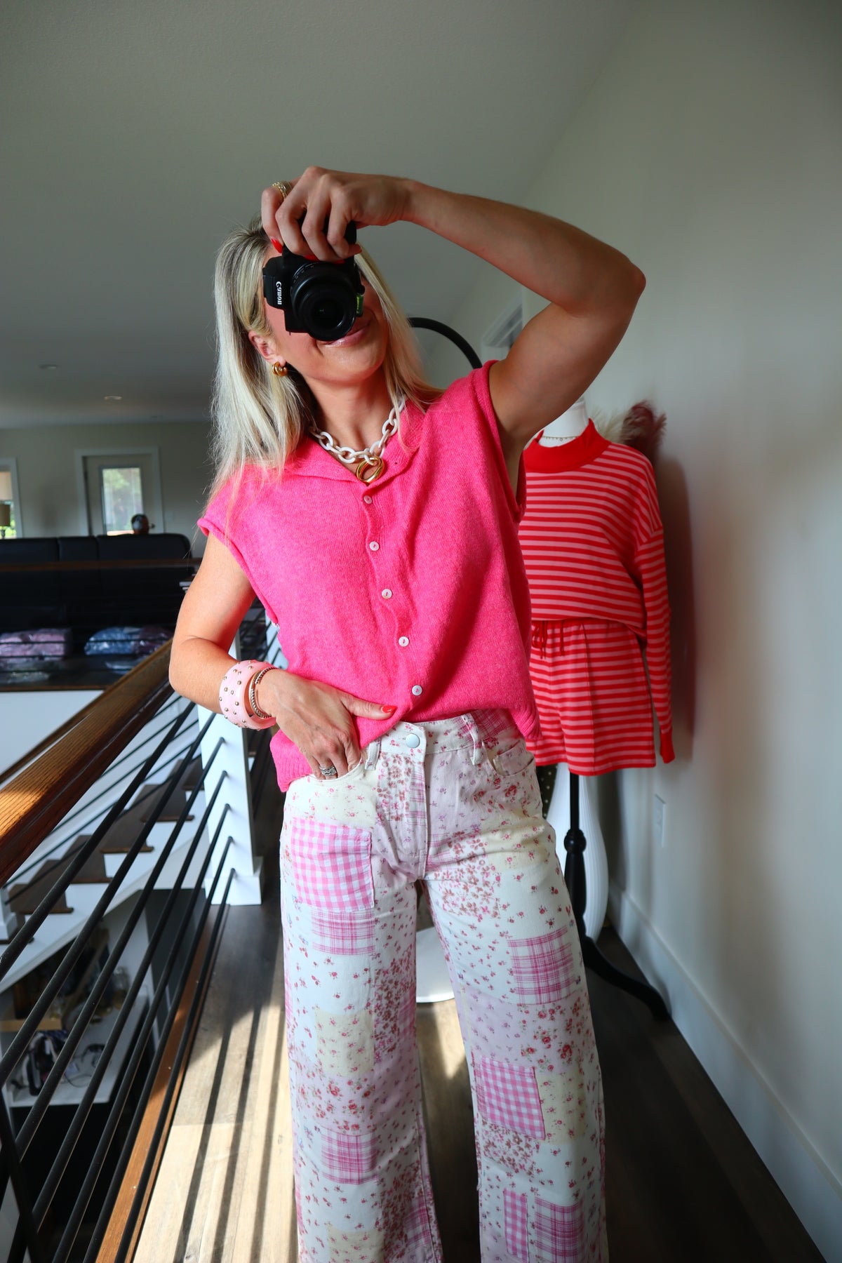 Piper Cap Sleeve Short Sleeve Sweater