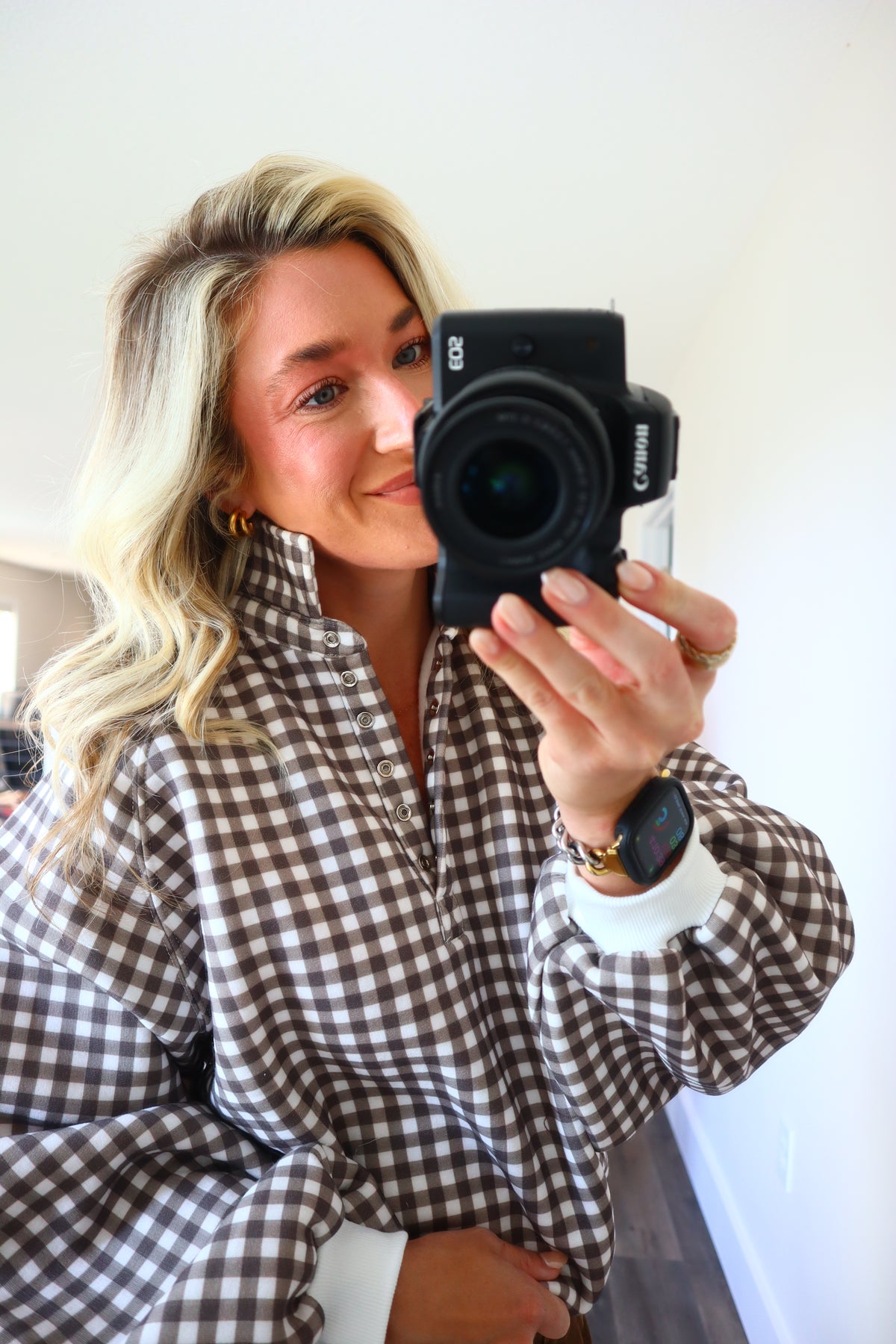 Piper Gingham Sweater