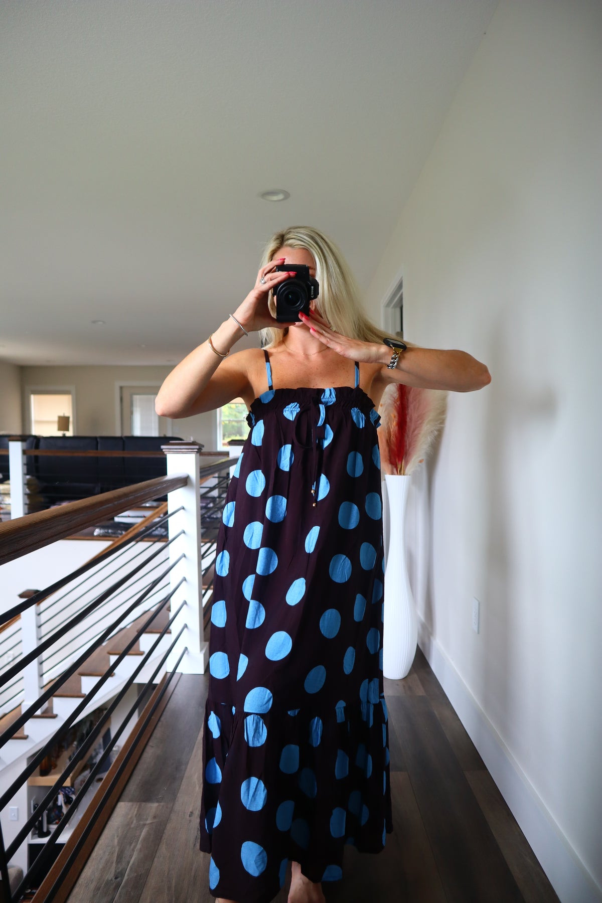Gina Polka Dot Midi