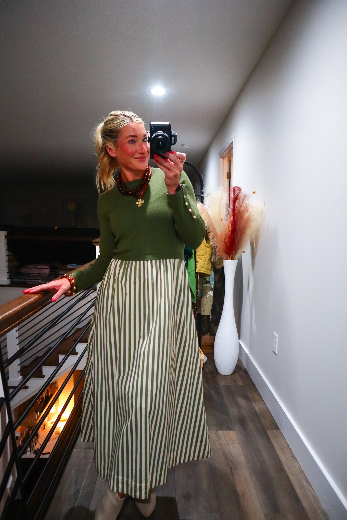 Becca Stripe Midi