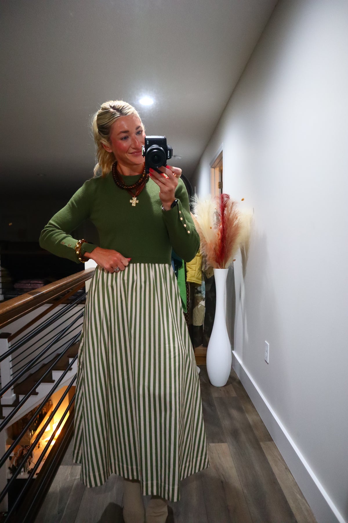 Becca Stripe Midi