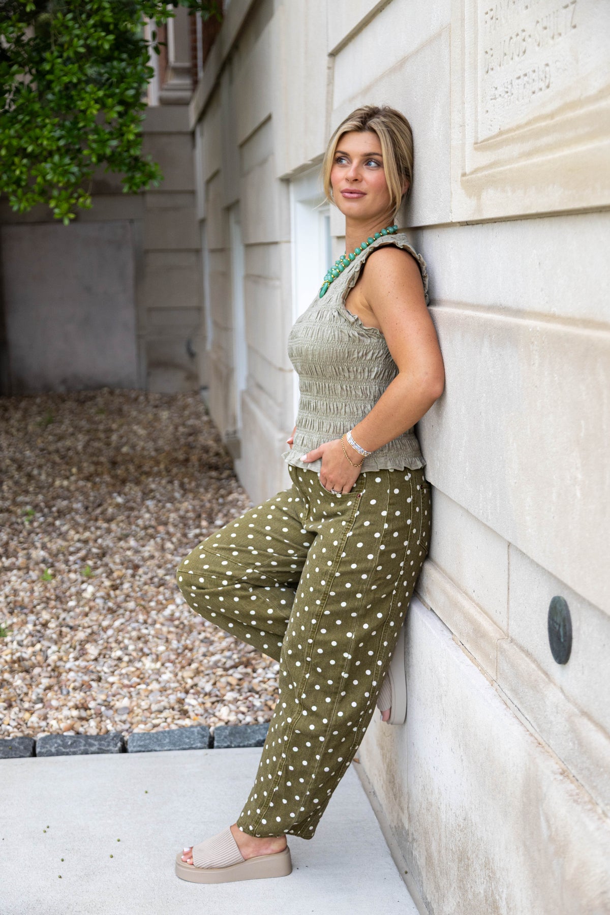August Muse Barrel Pants