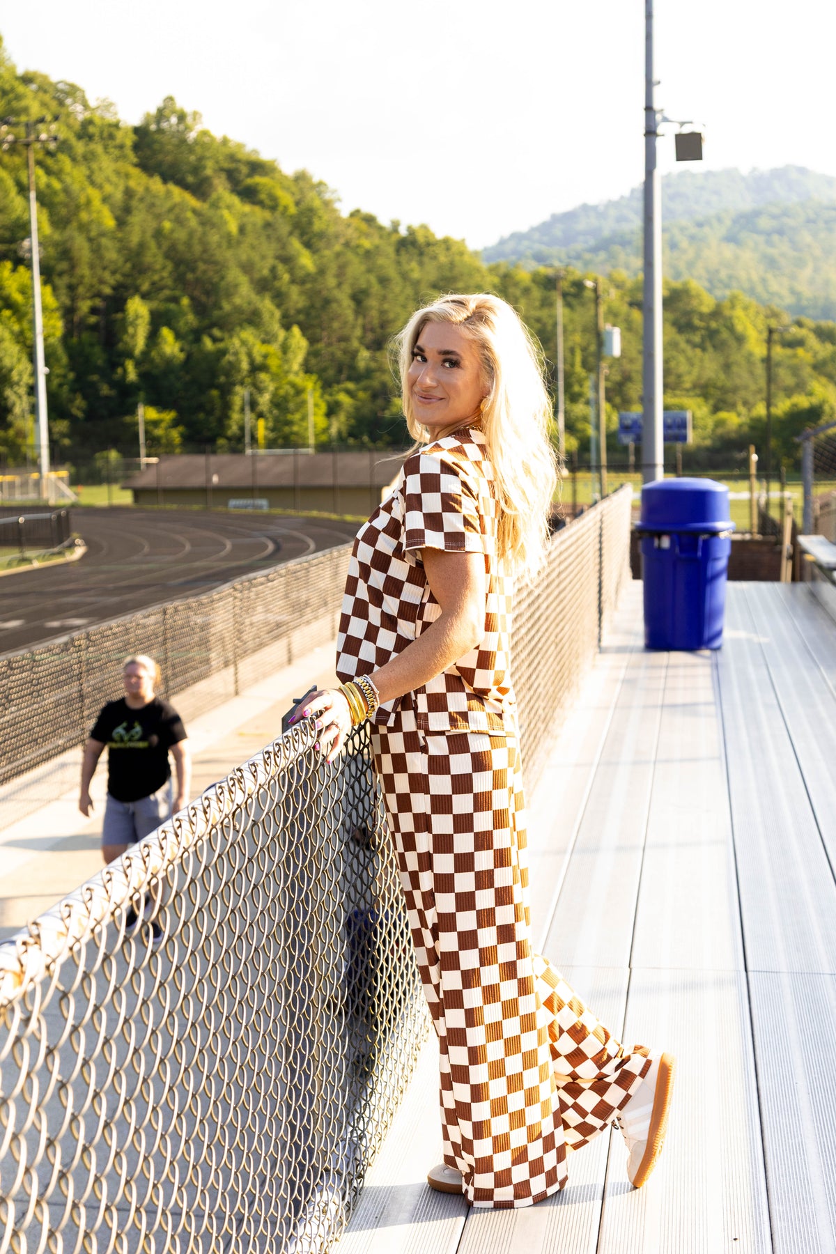 TEAM PLAYER Checkered Set