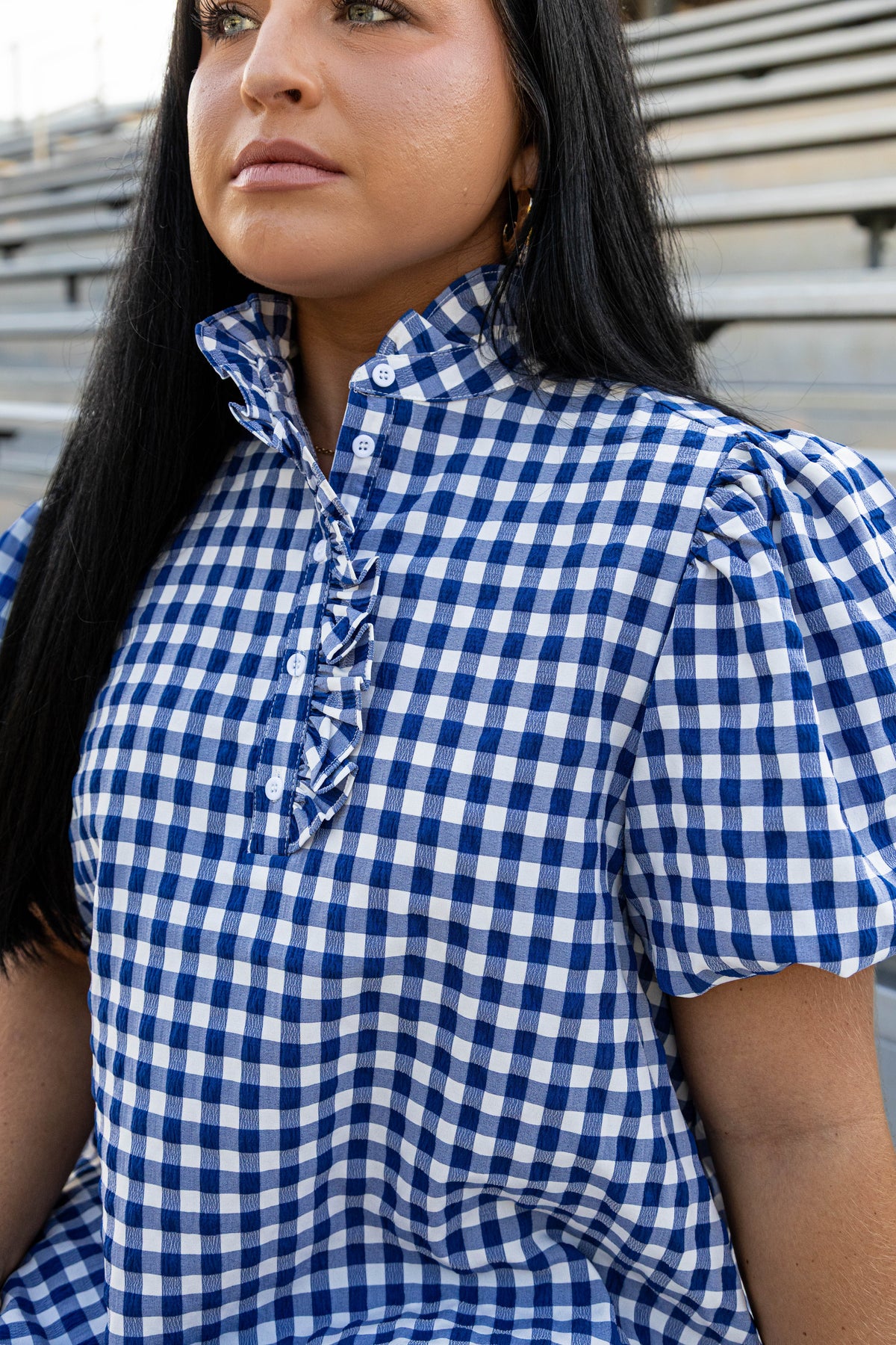 RYLIE Ruffle Puff Sleeve Top