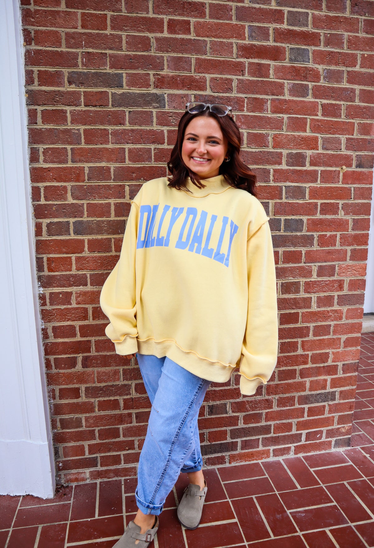 DILLY DALLY Oversized Mockneck