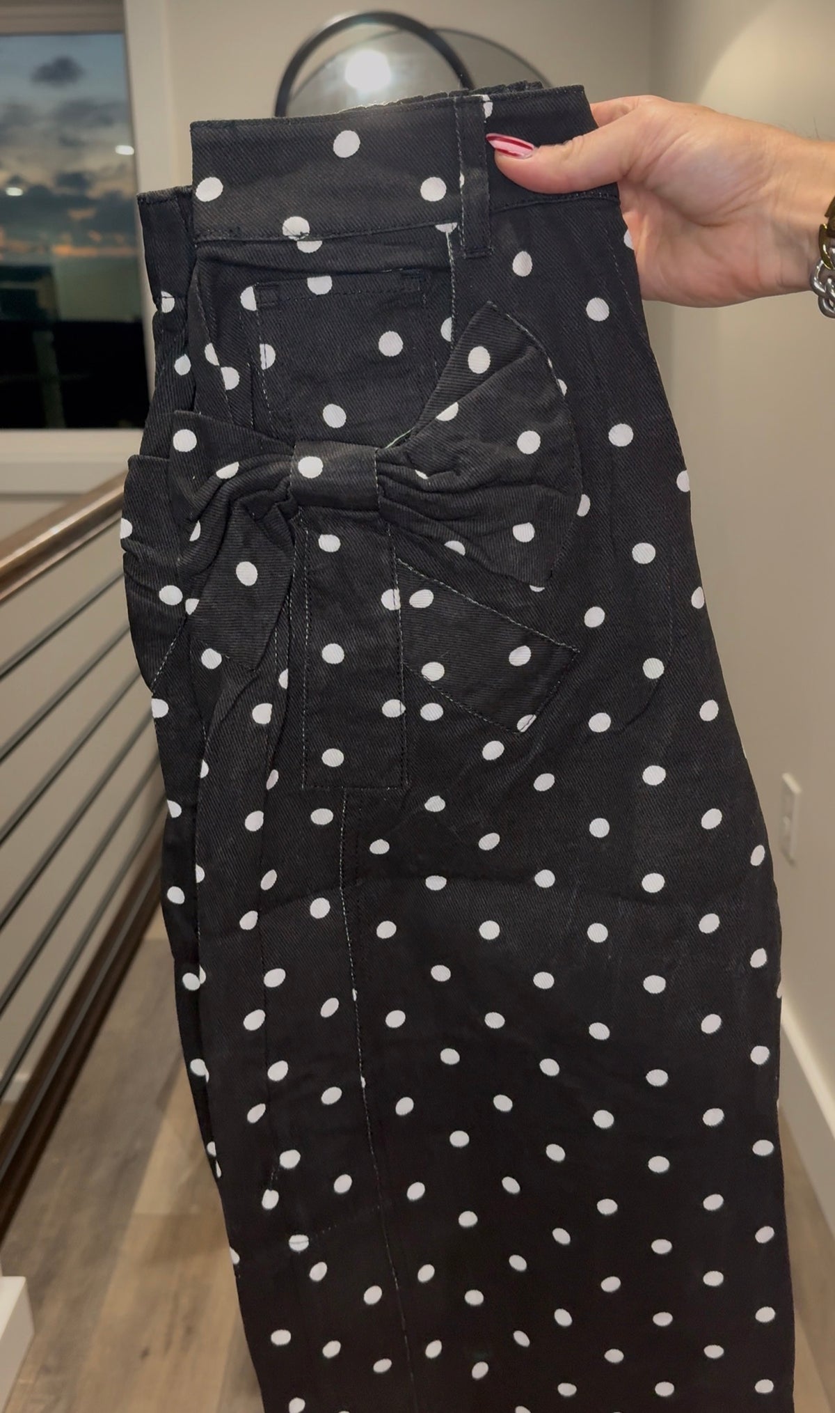 Dot of Love Barrel Jeans