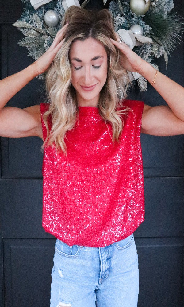 Shine Bright Sleeveless Top