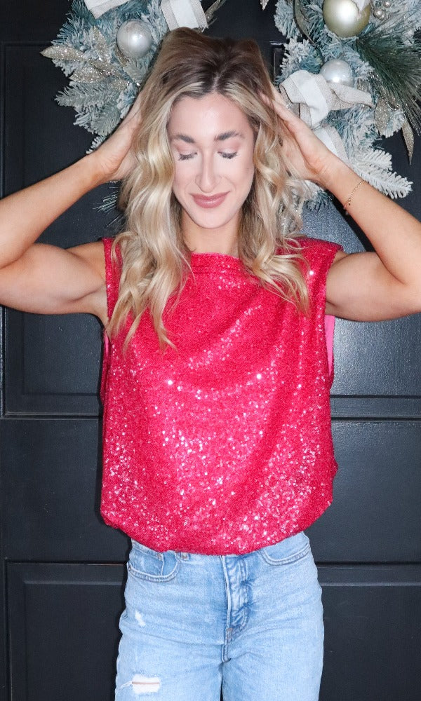 Shine Bright Sleeveless Top