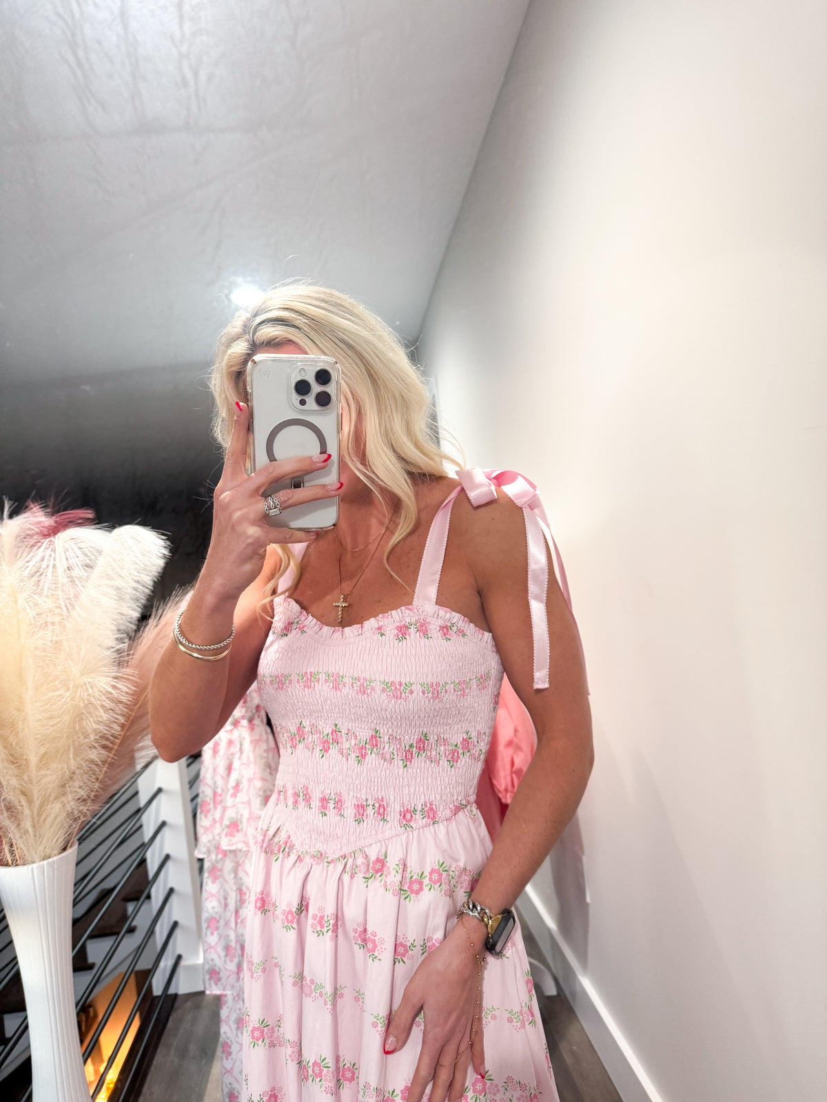 Camille Floral Midi Dress