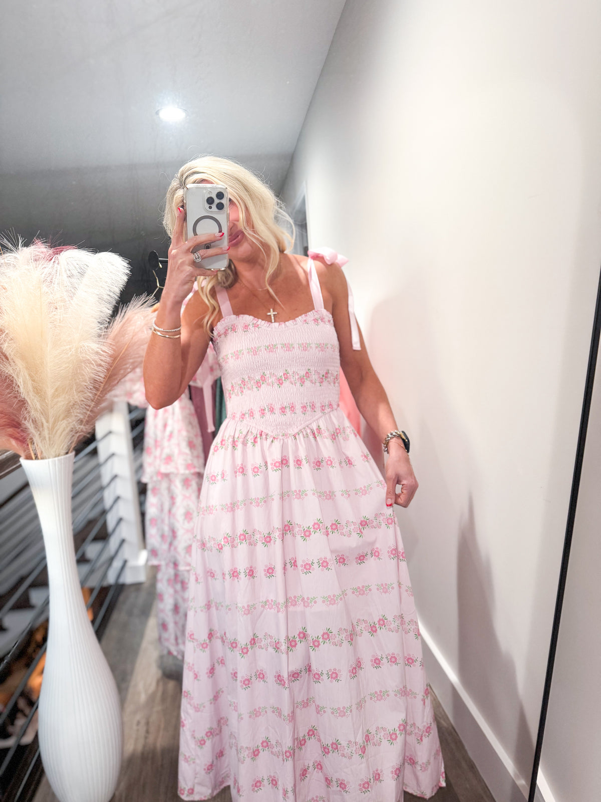 Camille Floral Midi Dress