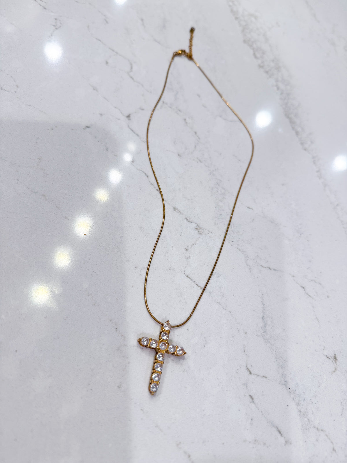 Diamond Cross Necklace
