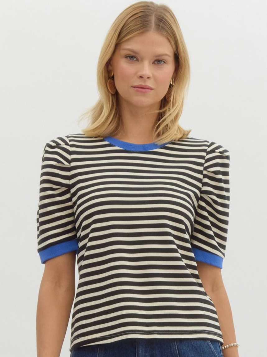 SERENITY Stripe Top