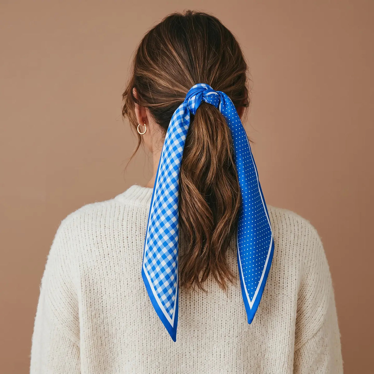 Canvas Tote- Scarf